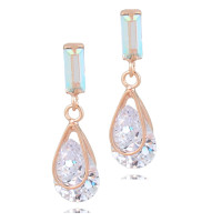 Серьги с кристаллами Сваровски 087210a