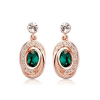 Серьги с кристаллами Сваровски 5124957
