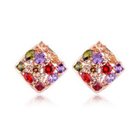 Серьги с кристаллами Сваровски 5125426