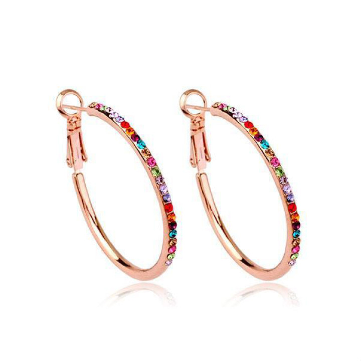 Серьги с кристаллами Сваровски 83716b