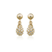 Сережки з кристалами Сваровські 880322