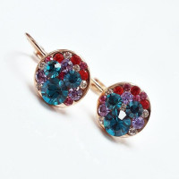 Серьги с кристаллами Сваровски 881062xu