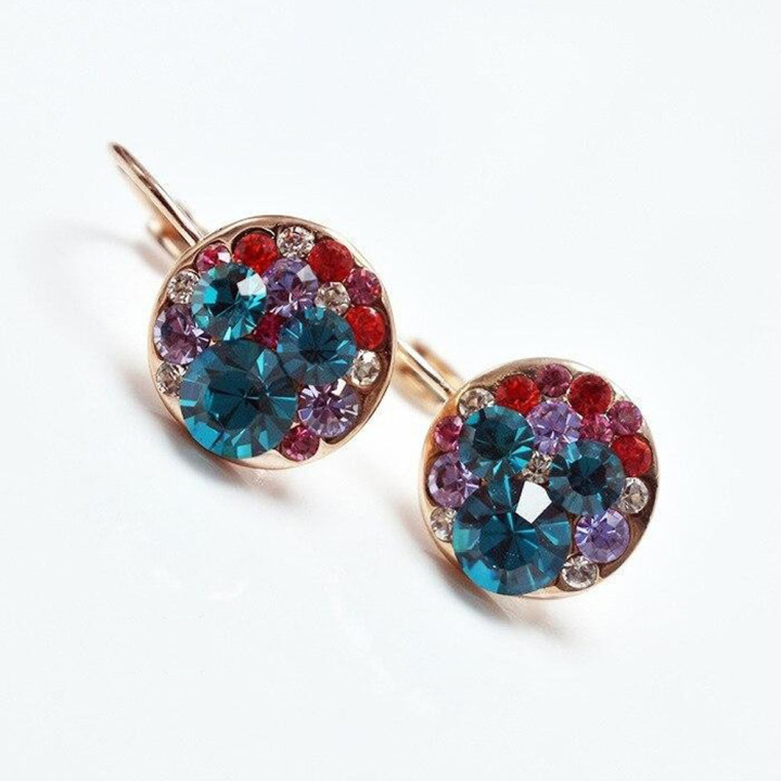 Серьги с кристаллами Сваровски 881062xu