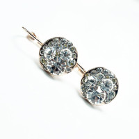 Сережки з кристалами Сваровські 881062xx