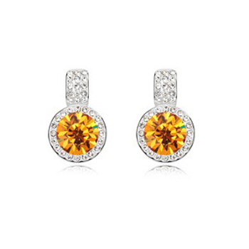 Сережки з кристалами Сваровські 9540