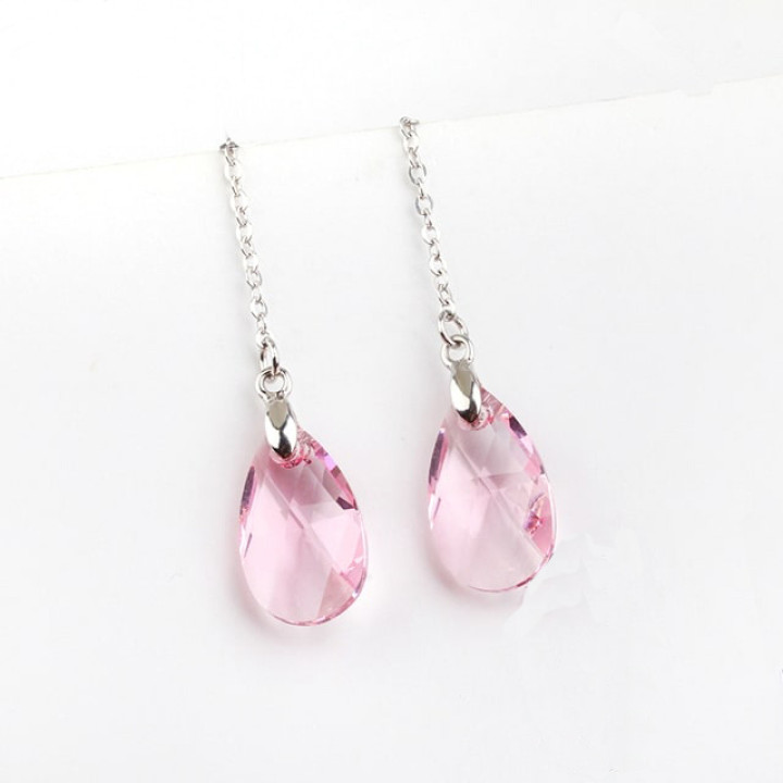 Серьги с кристаллами Сваровски 97208
