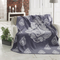 Плед хлопковый Sarar Cotton Blanket 1675a