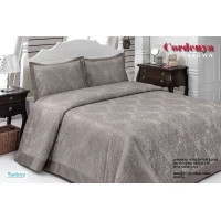 Покрывало жаккард Issi Home Cordenya Brown