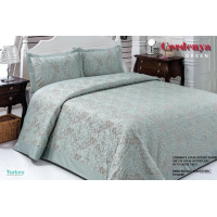 Покрывало жаккард Issi Home Cordenya Green