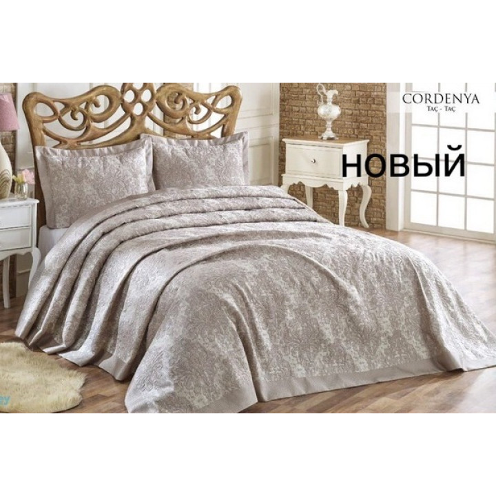 Покрывало жаккард Issi Home Cordenya Tac-Tac