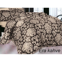 Комплект постельного белья Altinbasak Era kahve Евро