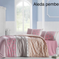 Комплект постельного белья Altinbasak Ranforce Aleda pembe Евро