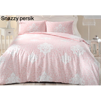 Комплект постельного белья Altinbasak Ranforce Snazzy persik Евро