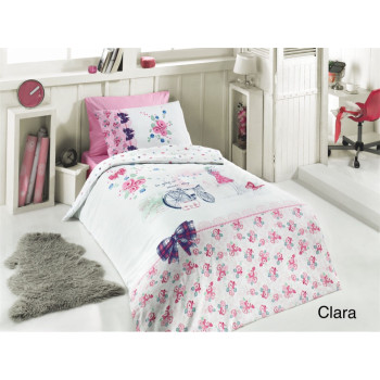 Комплект постельного белья First Choice Ranforce Clara Полуторный комплект