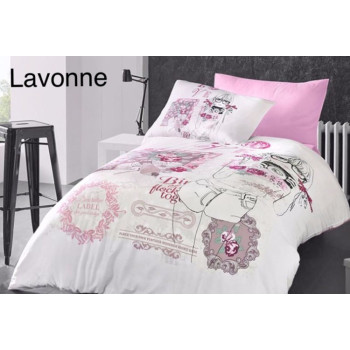 Комплект постельного белья First Choice Ranforce Lavonne Полуторный комплект