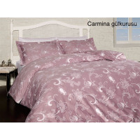 Комплект постельного белья First Choice Satin Carmina Gul Kurusu Евро