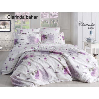 Комплект постельного белья First Choice Satin Clarinda Bahar Евро (m012361)