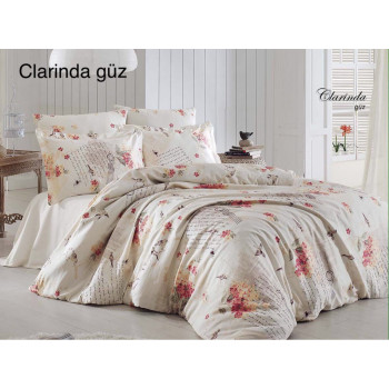 Комплект постельного белья First Choice Satin Clarinda Guz Евро (m012362)