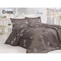 Комплект постельного белья First Choice Satin Evida Евро