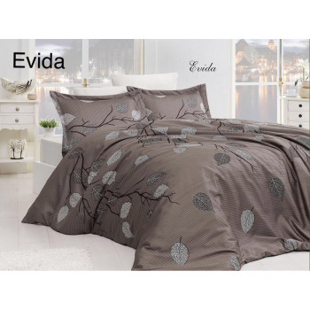 Комплект постельного белья First Choice Satin Evida Евро