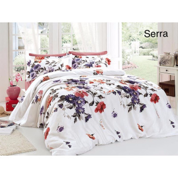 Комплект постельного белья First Choice Satin Serra Евро (m012398)