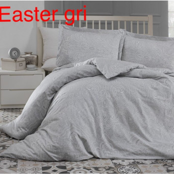 Семейный комплект постельного белья Altinbasak Easter gri