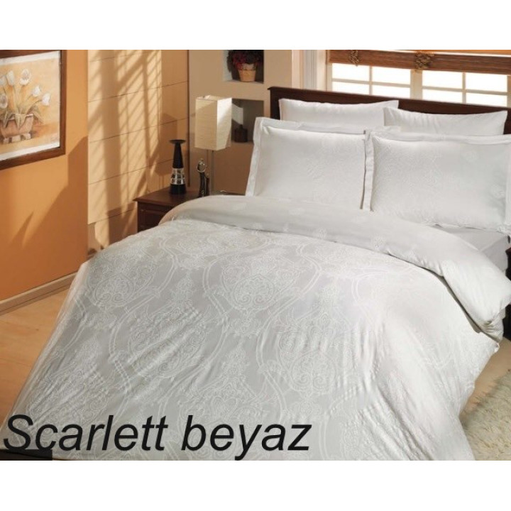Семейный комплект постельного белья Altinbasak Scarlett beyaz