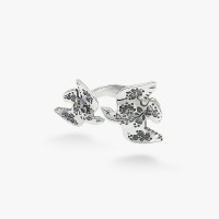 Серебряное кольцо Голубки