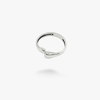 Серебряное кольцо Капли mini