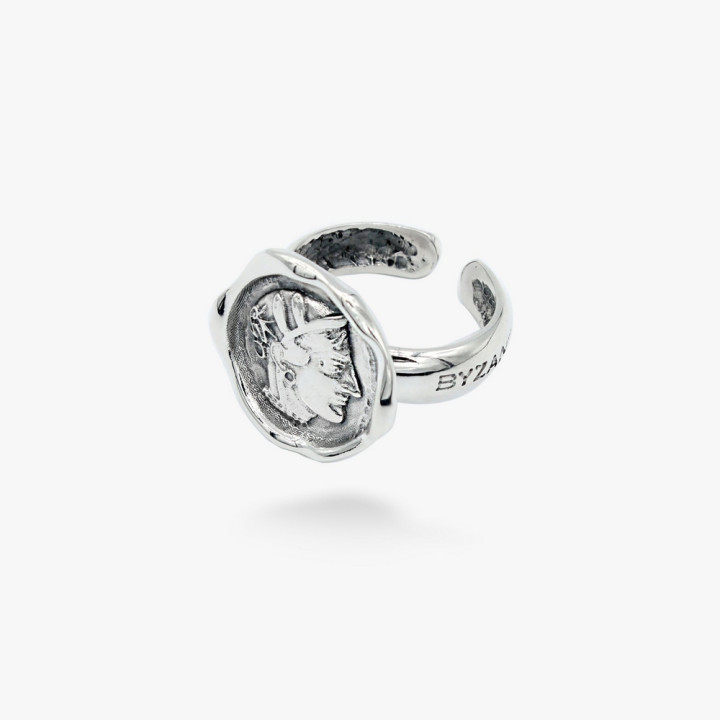 Серебряное кольцо Афина