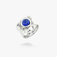 Серебряное кольцо Цефеида sapphire 8мм