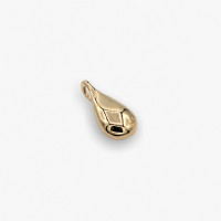 Серебряный Кулон Капля SE gold