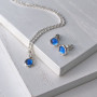 Серебряный Кулон Цефеида sapphire  - фото 4