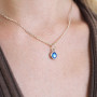 Серебряный Кулон Цефеида sapphire  - фото 5
