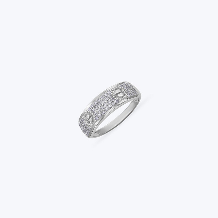 Серебряное кольцо Тренд
