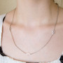 Серебряное Колье Возраждение Rhodium  - фото 4