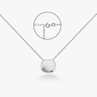 Серебряное Колье Отражение