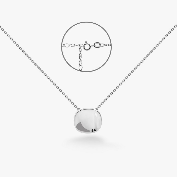 Серебряное Колье Отражение