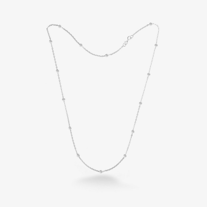 Серебряное Колье с Шариками (АкШ2-50)