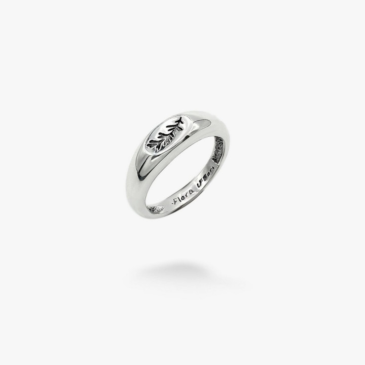 Серебряное кольцо Флора