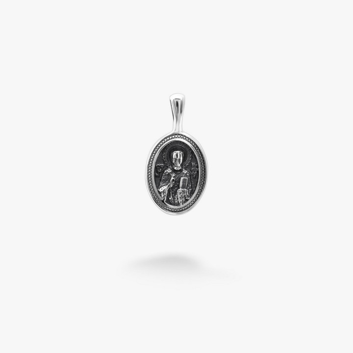 Серебряный Подвес Иконка (Крест 876)