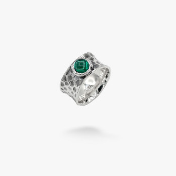 Срібна каблучка Цефеїду emerald 6мм