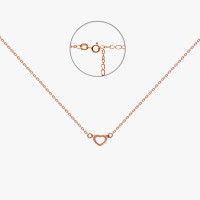 Срібне Кольє Визнання Red Gold