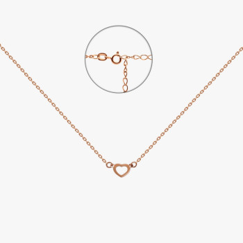 Срібне Кольє Визнання Red Gold