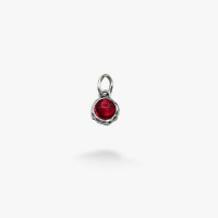 Серебряный Кулон Цефеида Burgundy