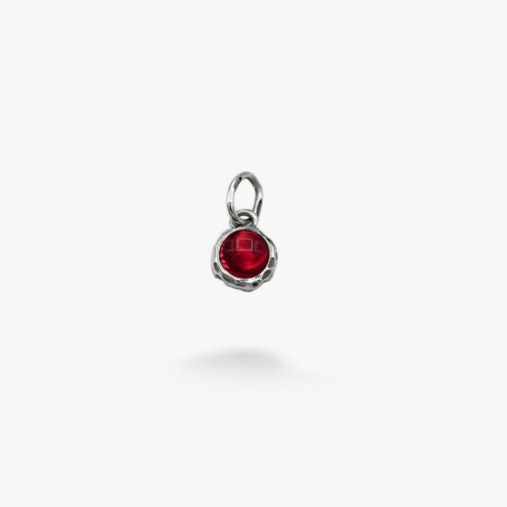 Серебряный Кулон Цефеида Burgundy