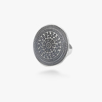 Серебряное кольцо Пейстра 925