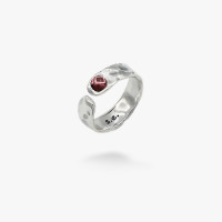 Серебряное кольцо Цефеида light amethyst 4мм