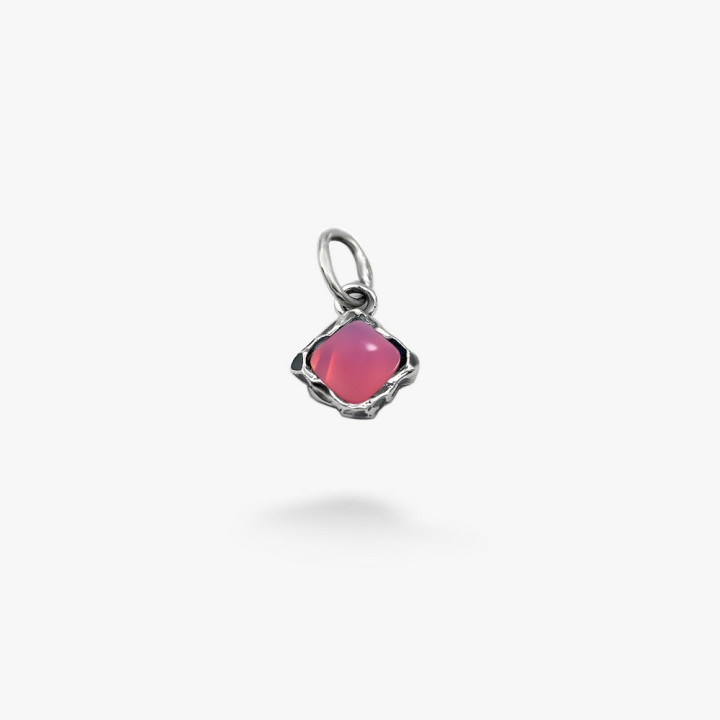 Серебряный Кулон Лириды Rose Opal