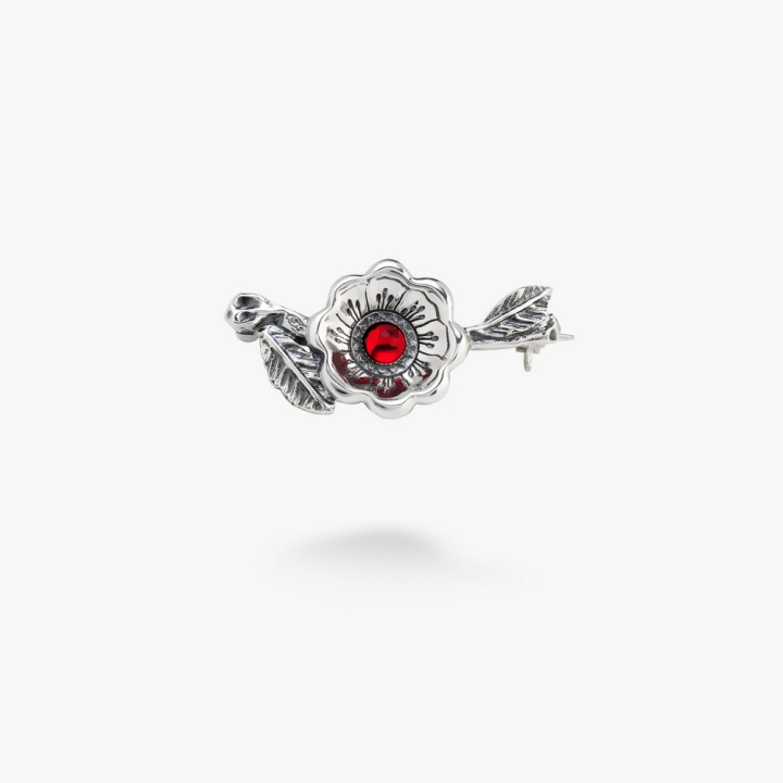 Серебряная Брошь Калачики